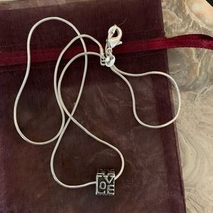 2/$60🍀 New! LOVE Box Pendant Necklace